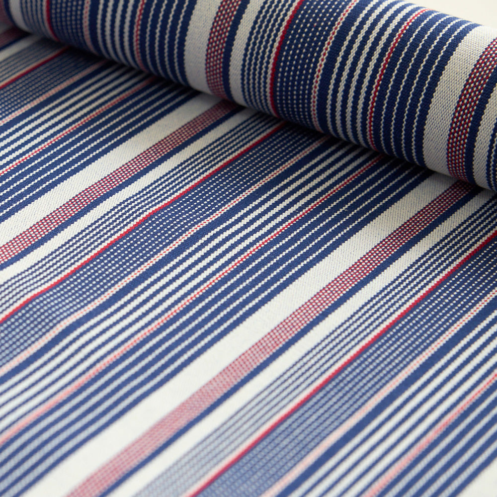 10号ストライプ帆布 洗い加工 50cm単位