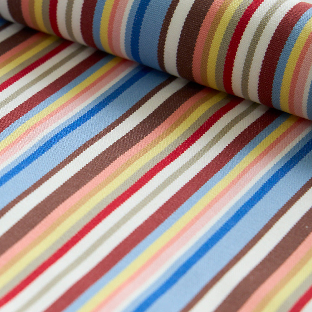 10号ストライプ帆布 洗い加工 50cm単位