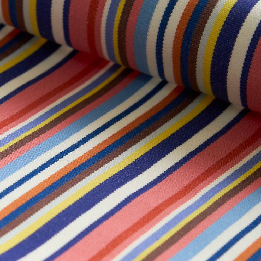 10号ストライプ帆布 洗い加工 50cm単位