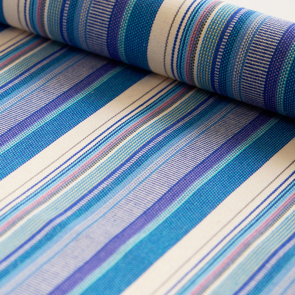 10号ストライプ帆布 洗い加工 50cm単位