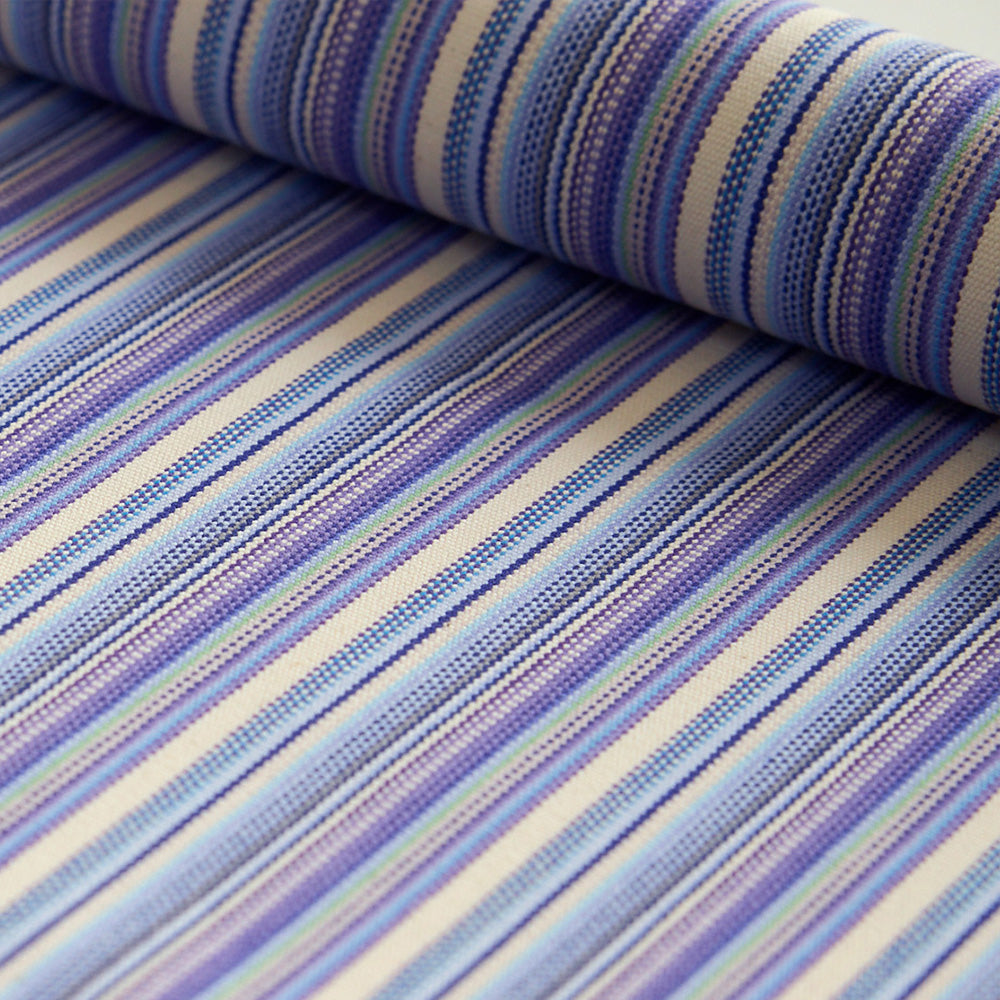 10号ストライプ帆布 洗い加工 50cm単位