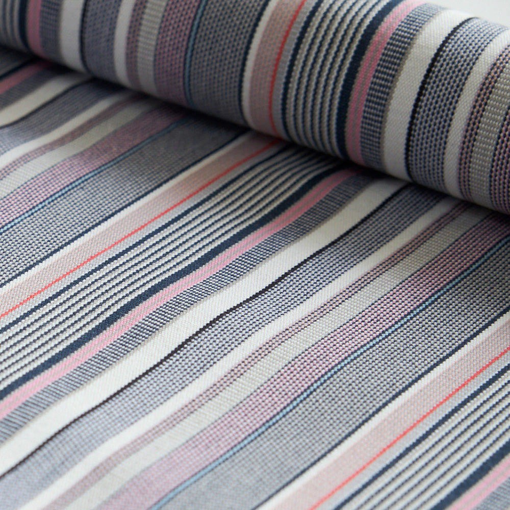 10号ストライプ帆布 洗い加工 50cm単位