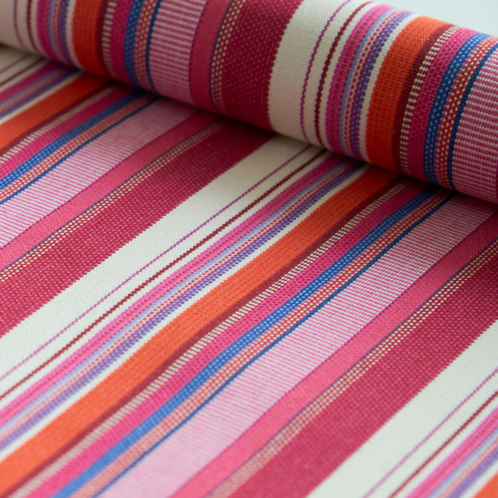 10号ストライプ帆布 洗い加工 50cm単位