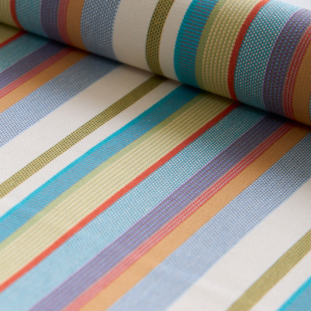 10号ストライプ帆布 洗い加工 50cm単位