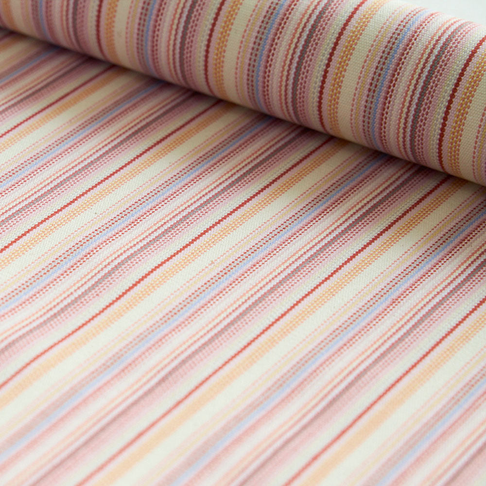 10号ストライプ帆布 洗い加工 50cm単位