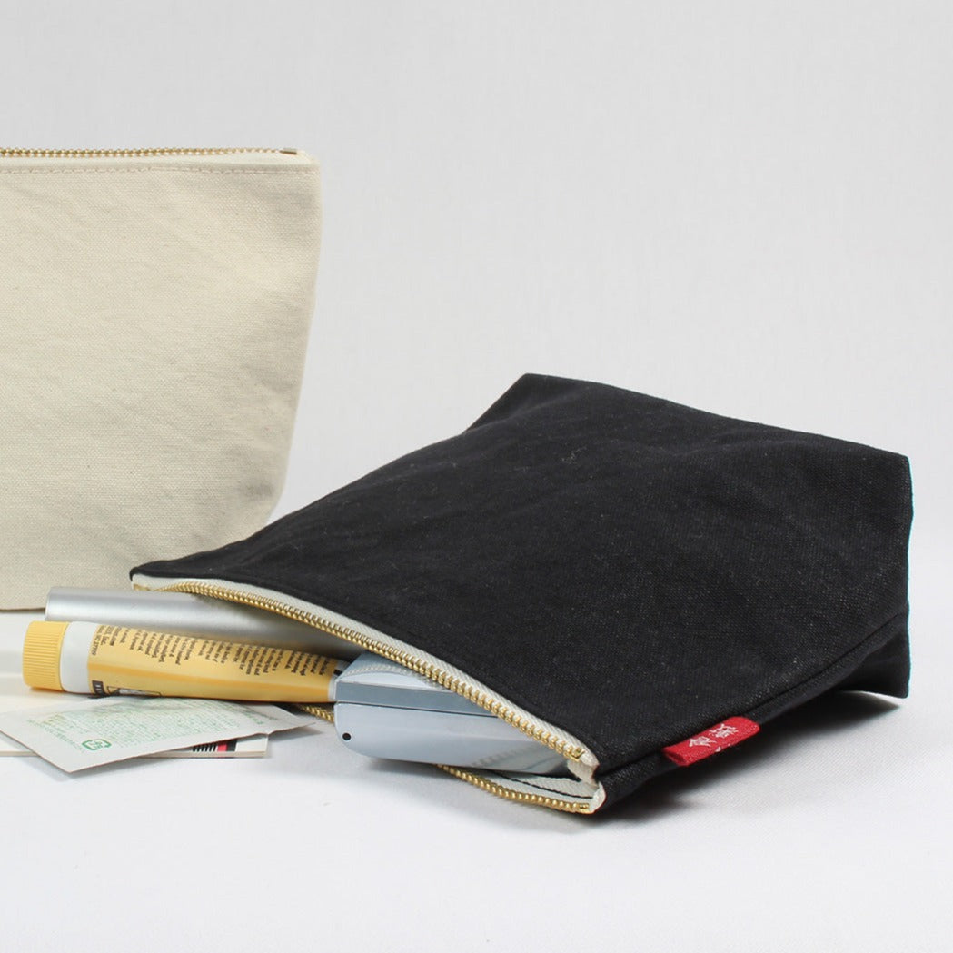 基帆ポーチ 舟型(大)