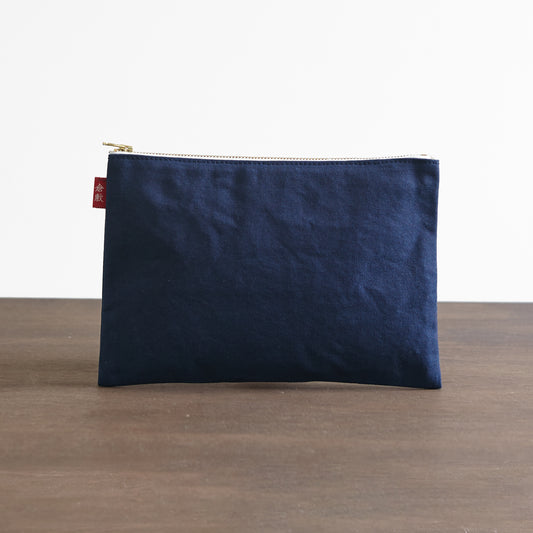 基帆ポーチ 平型(大)