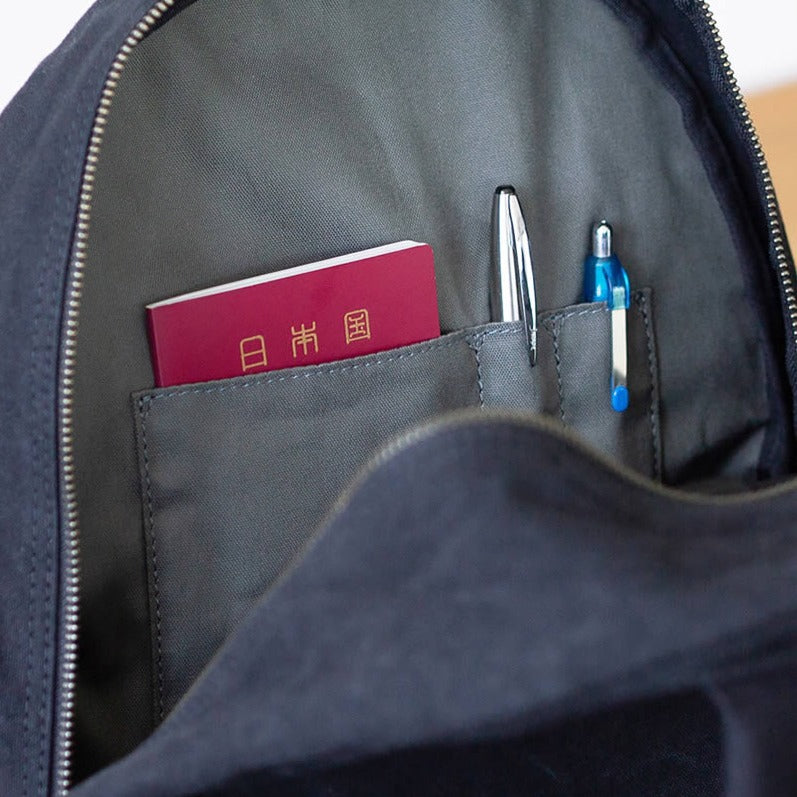 撥水タイガー帆布 デイパック WUB-003